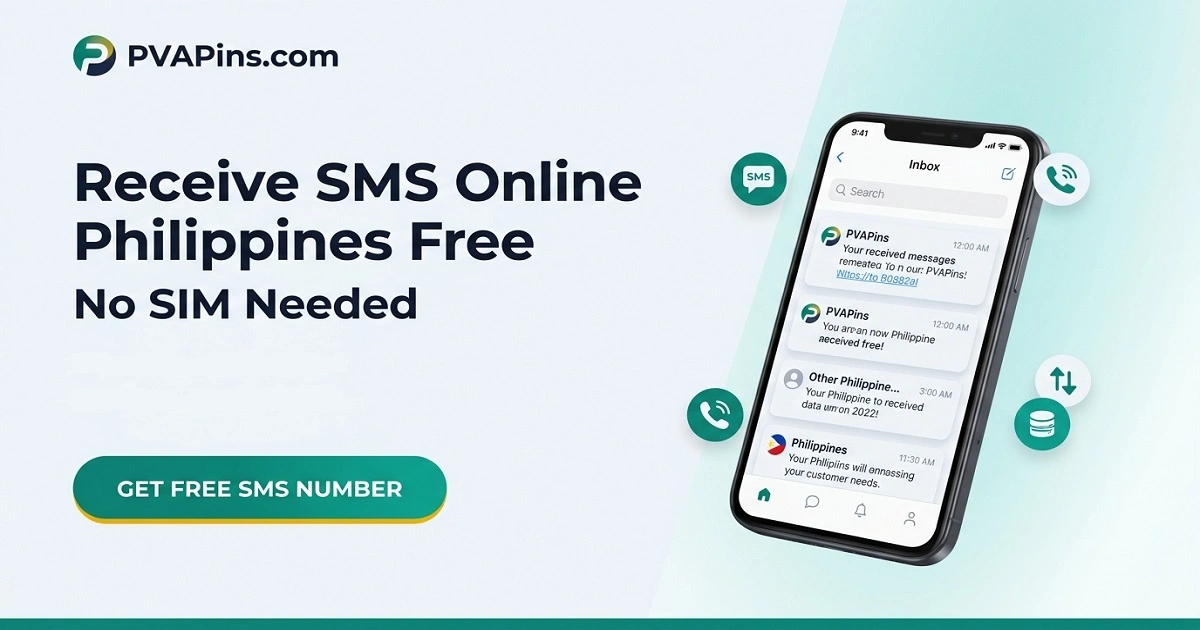Receive SMS Online Philippines Instant Virtual Numbers